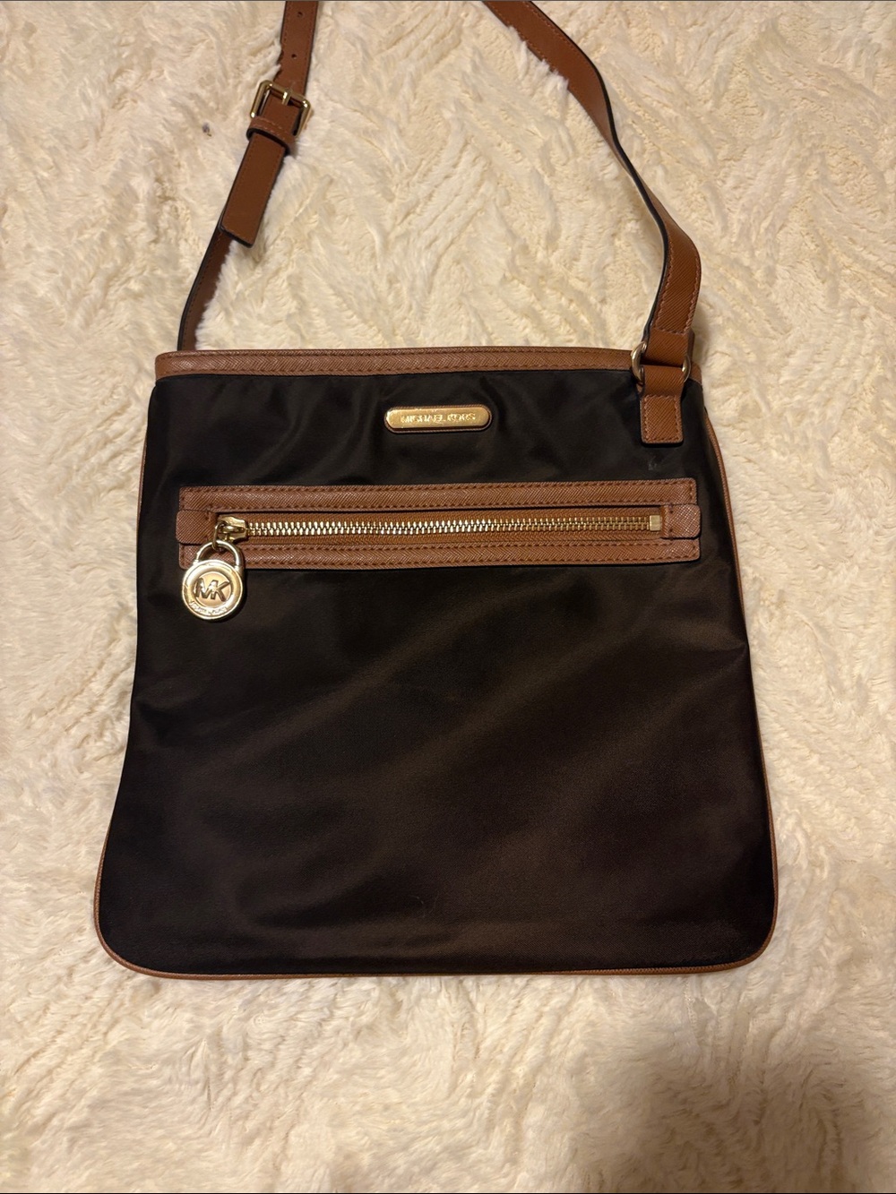 MICHAEL Kors Black & Brown Crossbody Bag